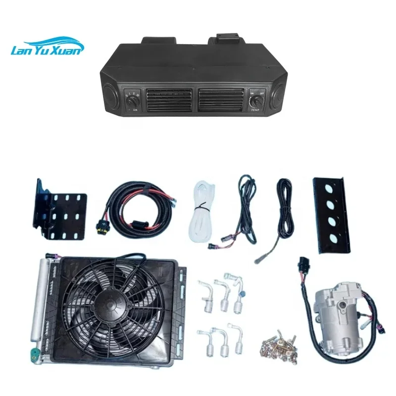 

Electric 24V 12v universal air conditioning under dash ac kit 12 volt air conditioner for car