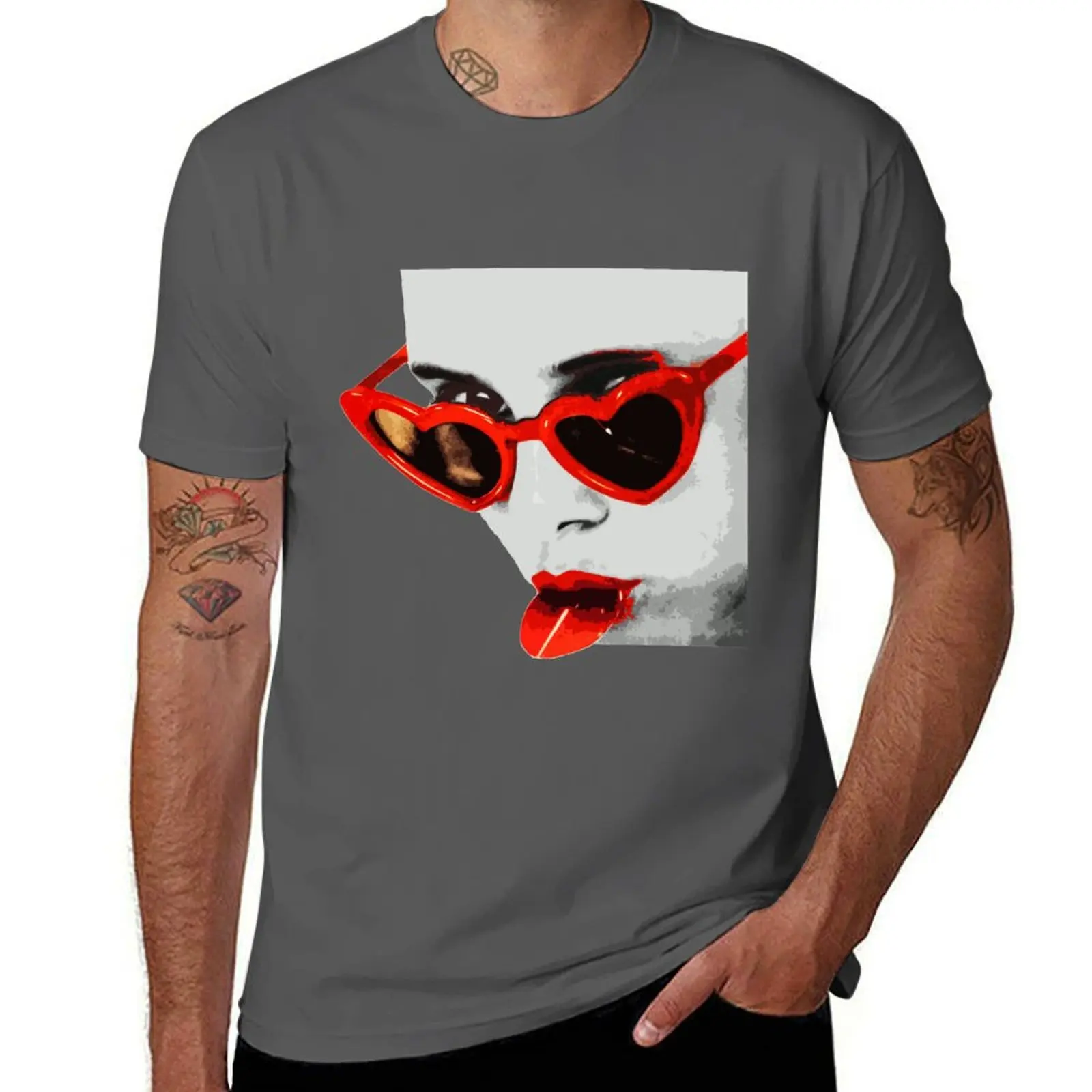 Lolita (1962) Sue Lyon - Stanley Kubrick T-Shirt anime tshirt vintage graphic tee plain cute clothes men graphic t shirts