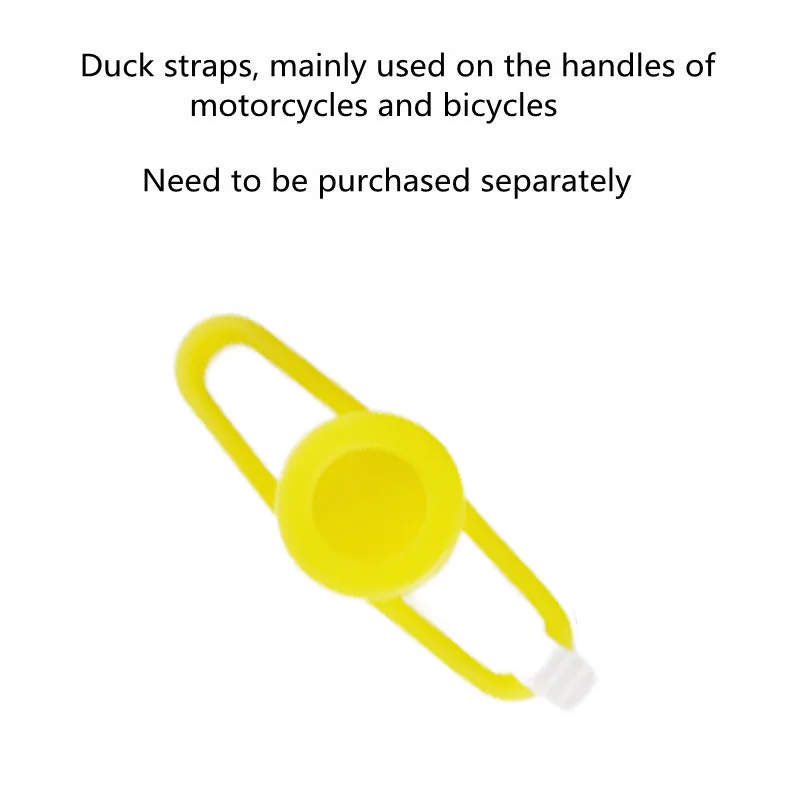 Broken Wind Rubber Duck Motor Accessories Yellow Duck with Helmet Auto Car Accessories Duck In The Car Car Interior Decoration image 5