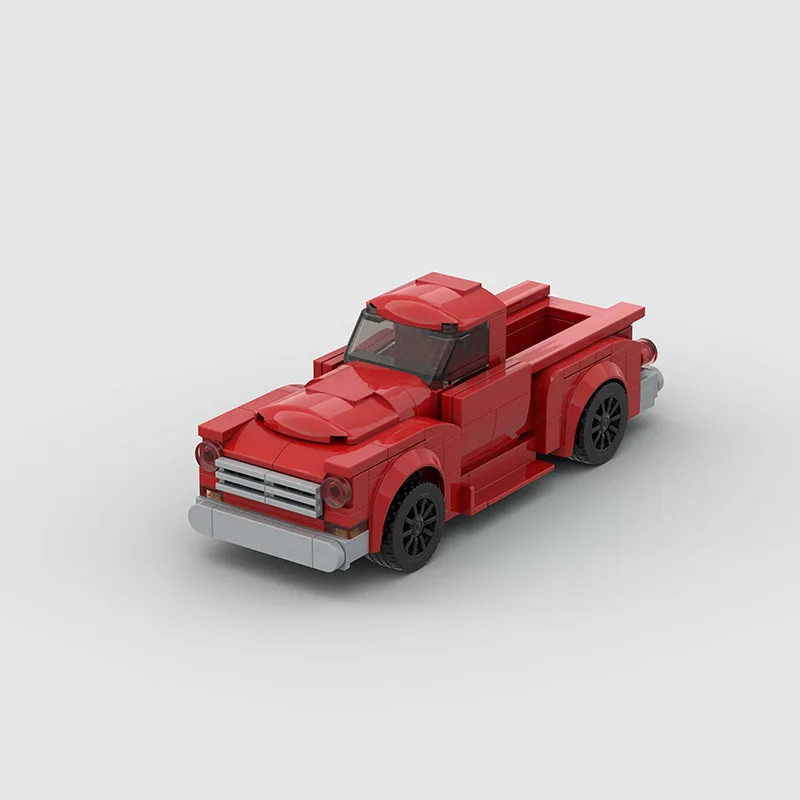 Fords F200 Pickup truck model Building car Blocks off road Vehicle bricks toy XMAS Gift City Technical creative garage Gifts