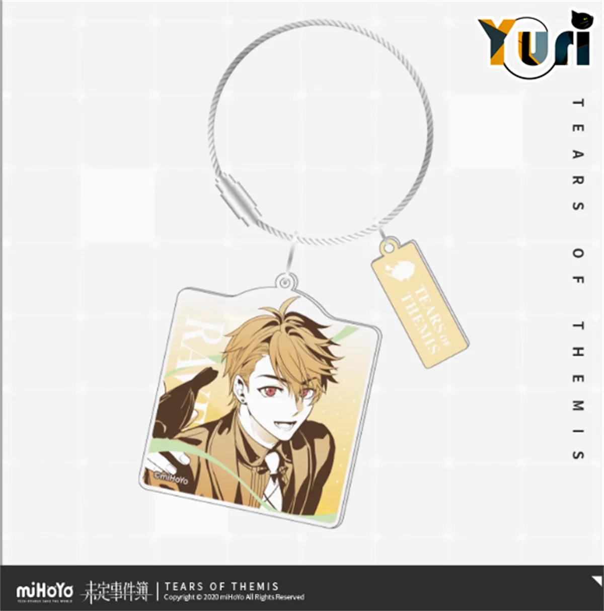 Tears of Themis Luke Xia Yan Artem Zuo Ran Vyn Mo Yi Marius Lu Jinghe Official Acrylic Keychain Bag Accessories Cosplay Gift