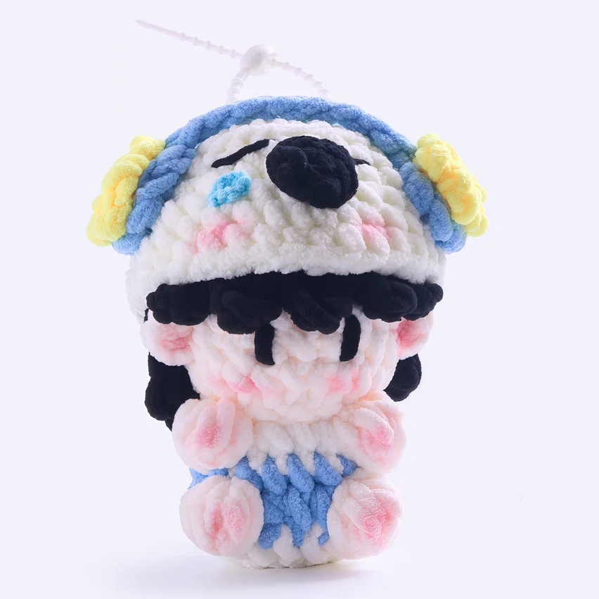 

Кукла вязаная крючком, большая помадка, концертная вязаная крючком подвеска вокруг звезды должна помочь вручную.