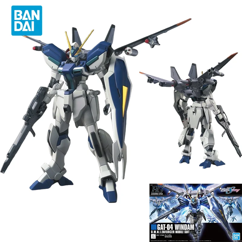 Spot Direct Delivery Bandai Original Anime GUNDAM Model HGCE 1/144 GAT-04 WINDAM Action Figure Assembly Model Toys for Children