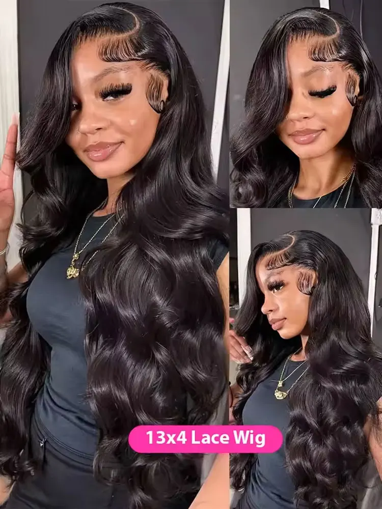 42 Polegada onda do corpo perucas de cabelo humano 250% densidade 13x6 hd frente do laço peruca de cabelo humano 5x5 gluless fechamento do laço perucas preplucked
