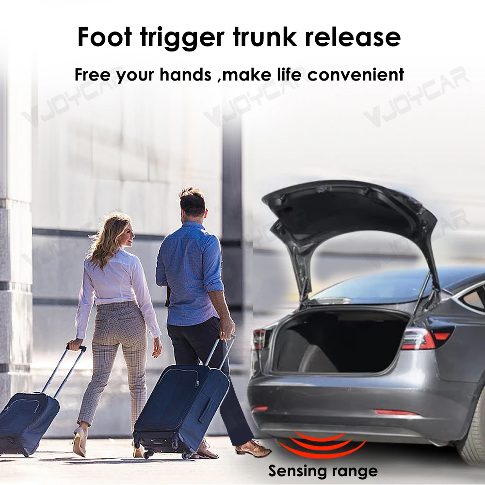 VJOYCAR Foot Kick Sensor Electric Tailgate Trunk Opener For Tesla Model 3 Y X S All Range