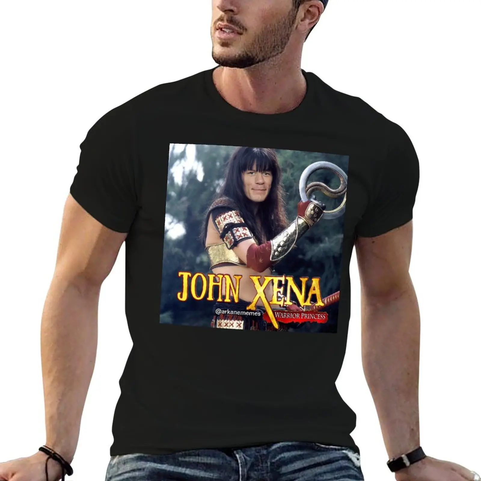 

John Xena T-Shirt t shirts for man pack white t shirts for man graphic vintage T-Shirt