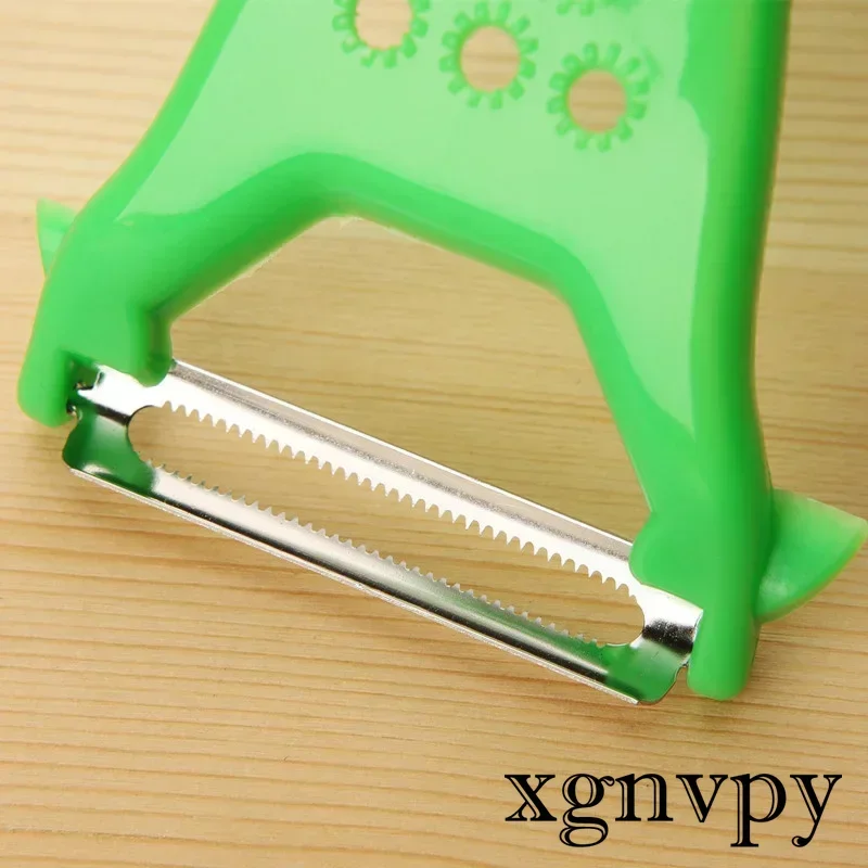 xgnvpy Multifunctional Vegetable Fruit Peeler Cutter Cucumber Carrot Potato Double Head Slicer Knife Kitchen Cooking Gadget