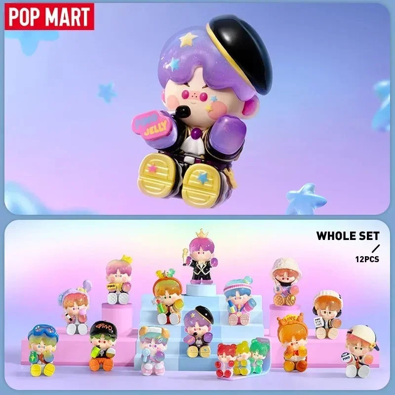 

POP MART PINO JELLY Star Project Series слепая коробка игрушки Mystery Box Guess Bag кукла милая аниме фигурка настольные украшения коллекция