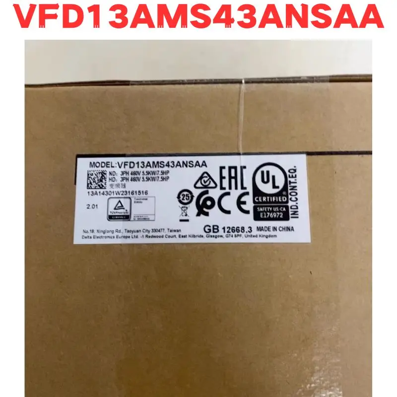 

New Original VFD13AMS43ANSAA Inverter