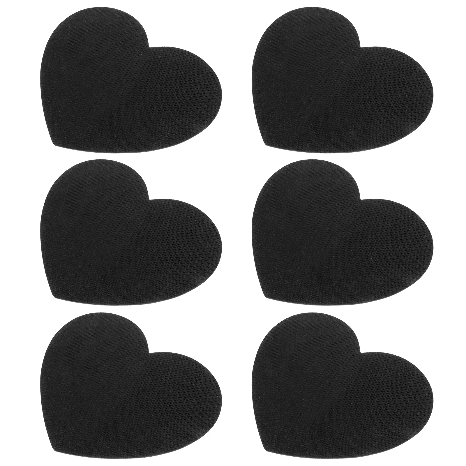 

6 Pcs Sublimation Mouse Pad Blank Pads Mousepad Blanks Heart-shaped for Heat Transfer