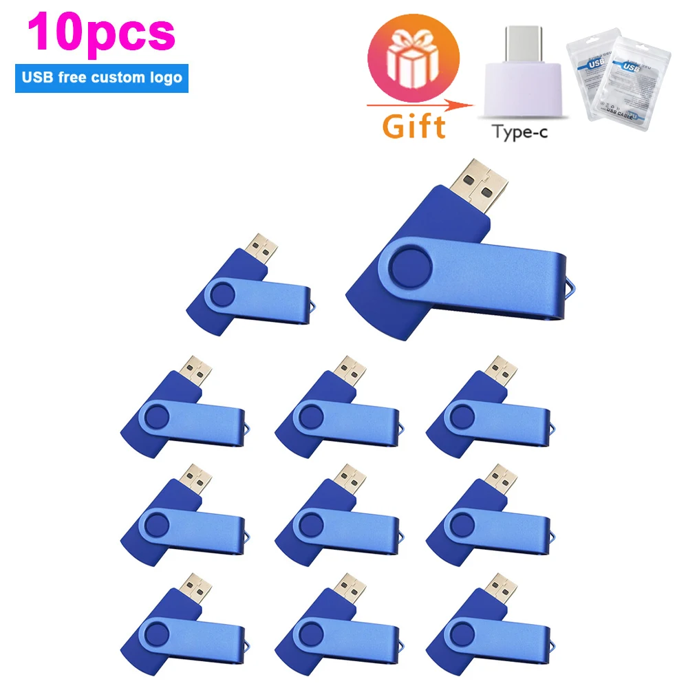 Custom Logo Business Use Wholesale USB stick 10PCS USB FLASH DRIVE 32GB 64GB FREE SHIPPING 16GB PEN DRIVE 8GB 4GB Thumb drive