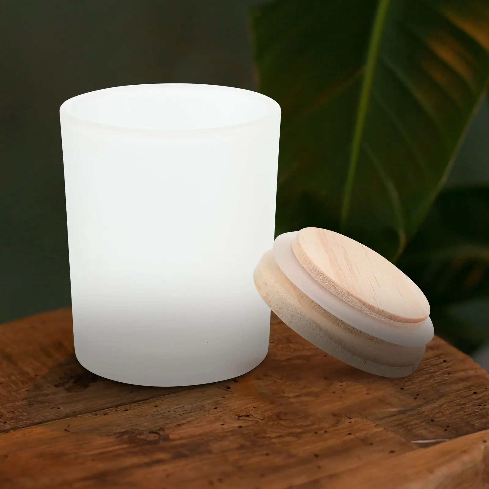 

2Pcs Empty Jars with Lids Premium DIY Containers for Craft Projects Home Office Relaxation Decor Jar