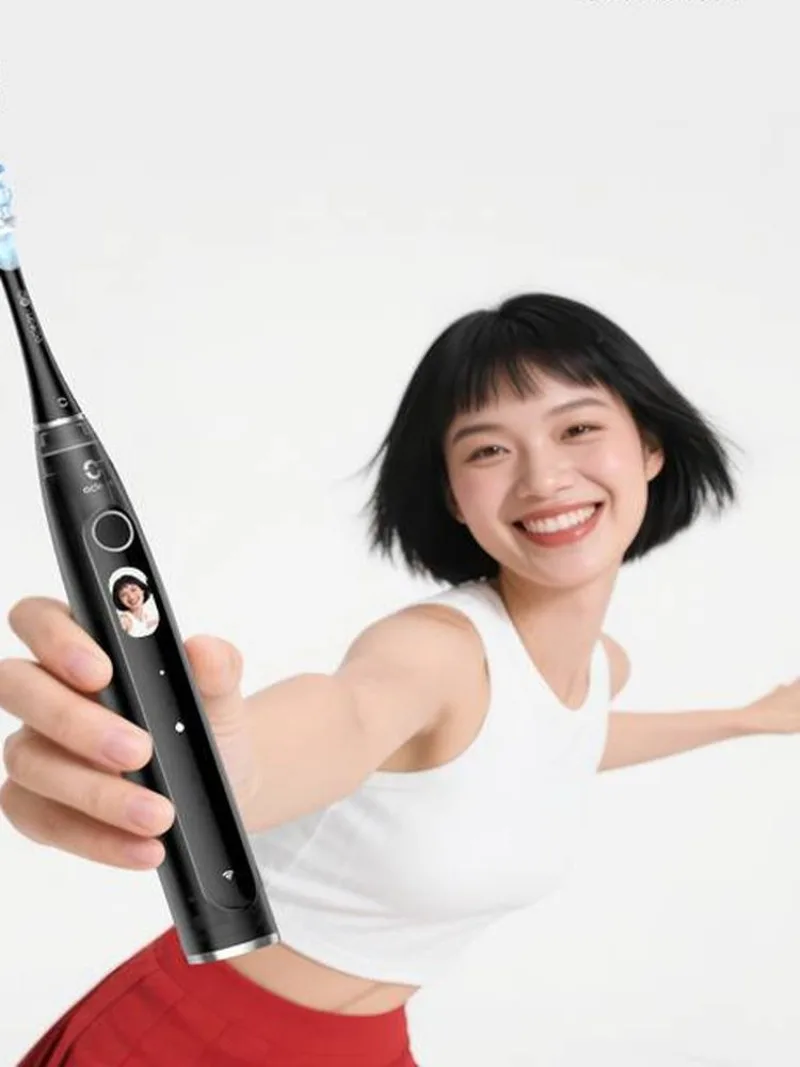 فرشاة أسنان كهربائية صغيرة من OCLEAN X Pro 20 AI للأزواج البالغين، اهتزاز بطيئة أوتوماتيكي بالكامل IPX7 X Pro 20 #6