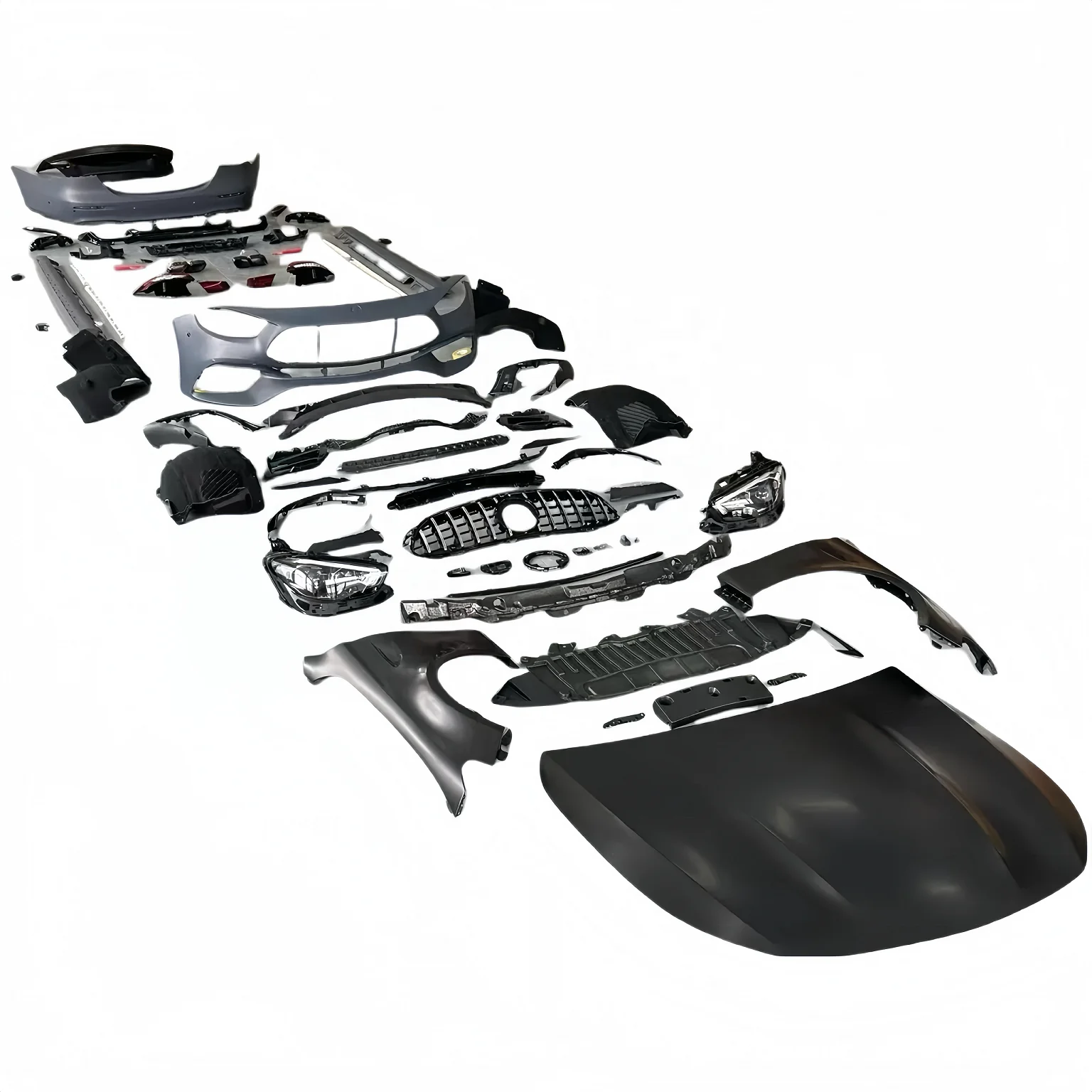 

1:1 E63S Facelift Wide Bodykit for 16-19 E Class W213 Facelift to 2020+ E63S Wide Body Kit