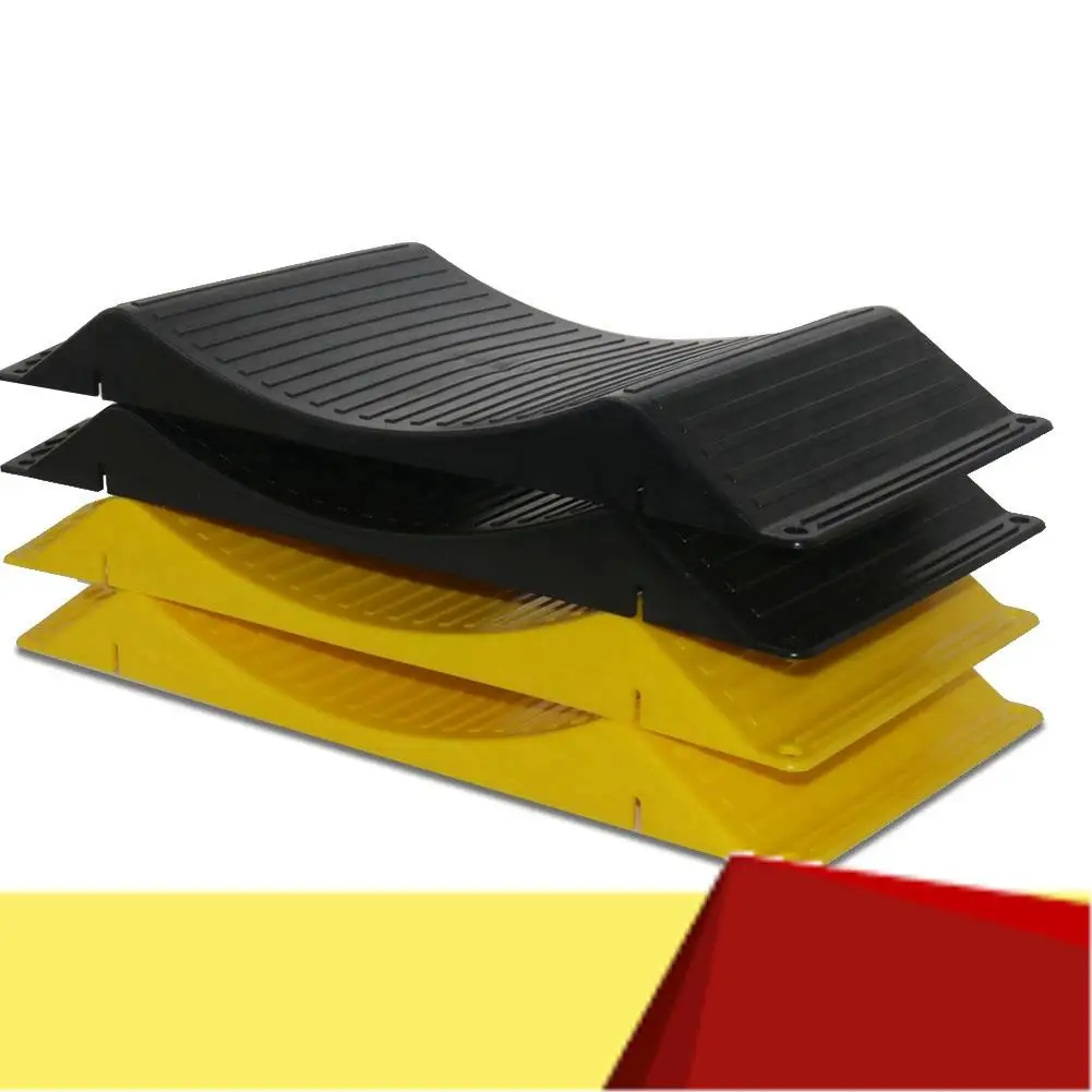 

2Pc Tyre Ramp Saver Car Tire Protector Ramp Trailer Part Wheel Protection Device Tire Anti Slip Curved Ramp Tyre Saver-M53K