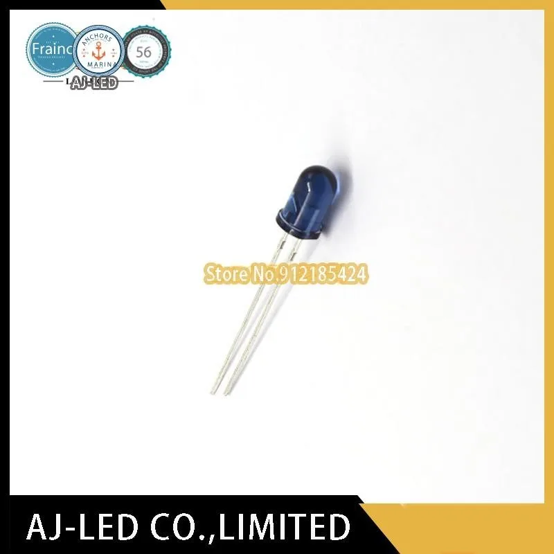 50pcs/lot TSAL6100 infrared emitting tube 5MM wavelength 940nm small angle ±10°LED new