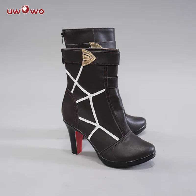 Uwowo honkai star rail kafka cosplay stiefel stellaron jäger hsr nihility cosplay kafka schuhe stiefel