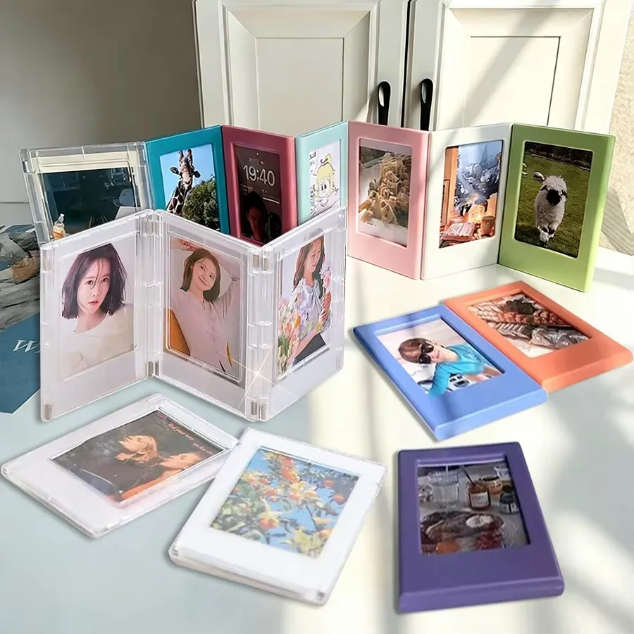 4/6/15 Items,Magnetic Frame of Different Color for Fujifilm Instax Mini 8 7S 25 50 70 90 Liplay Link 3 Inch Instant Photos