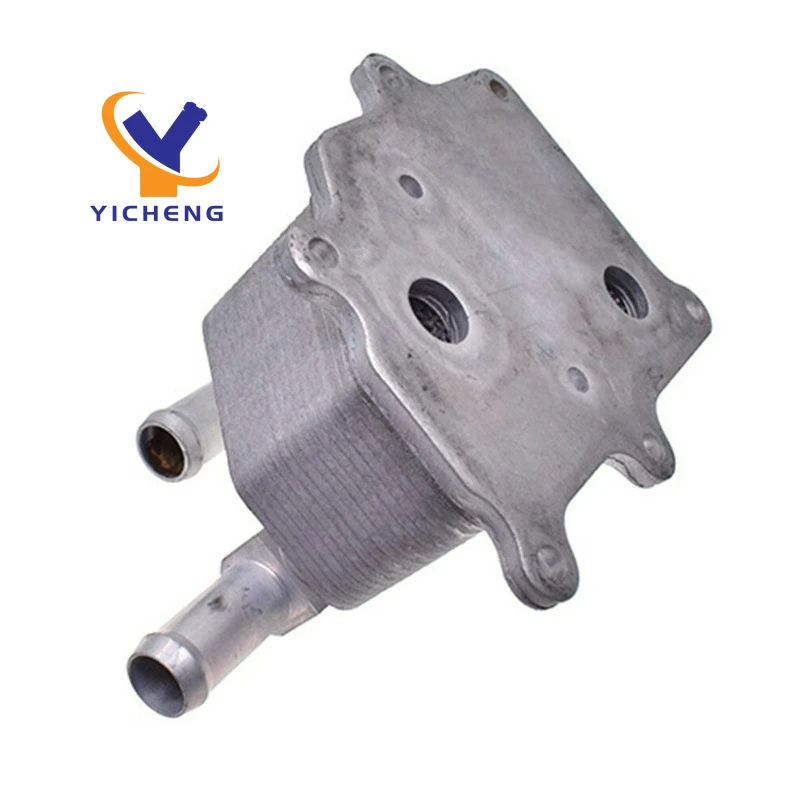 

8A8E6A642AA Engine Oil Cooler for Ford Edge Explorer Flex Taurus Interceptor Sedan 8A8Z-6A642-A 2.0L 2.7L 3.5L 2.3L 2009-2019