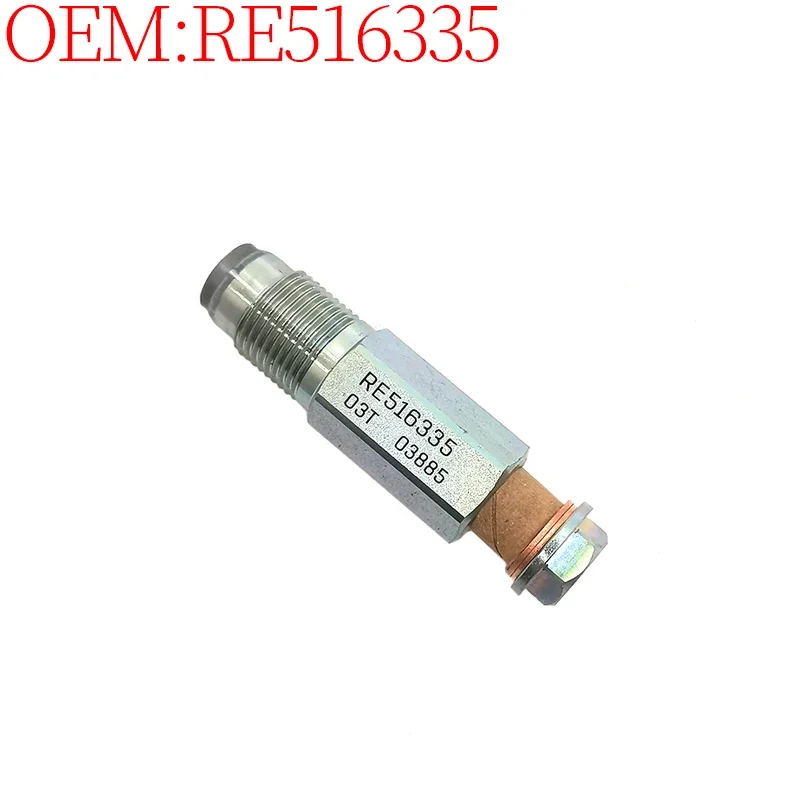 

RE516335 Fuel Common Rail Pressure Relief Valve for John Deere 310J 310K 310SJ 310SK 315SJ 315SK 410J 410K 710J 710K 210K 210LJ