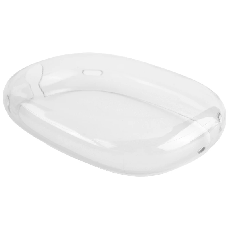 RISE-2Pcs Soft Anti-Scratch Transparent Cover For  Max TPU Wireless Shockproof Headphones Case Sleeve