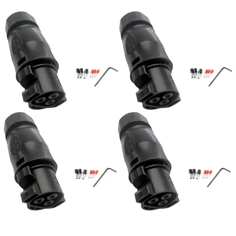 

BNVN-4X Solar PV Connector Plug Waterproof IP68 4000V 40A For Solar PV System Panel Parallel Protection Kit LY01-Female