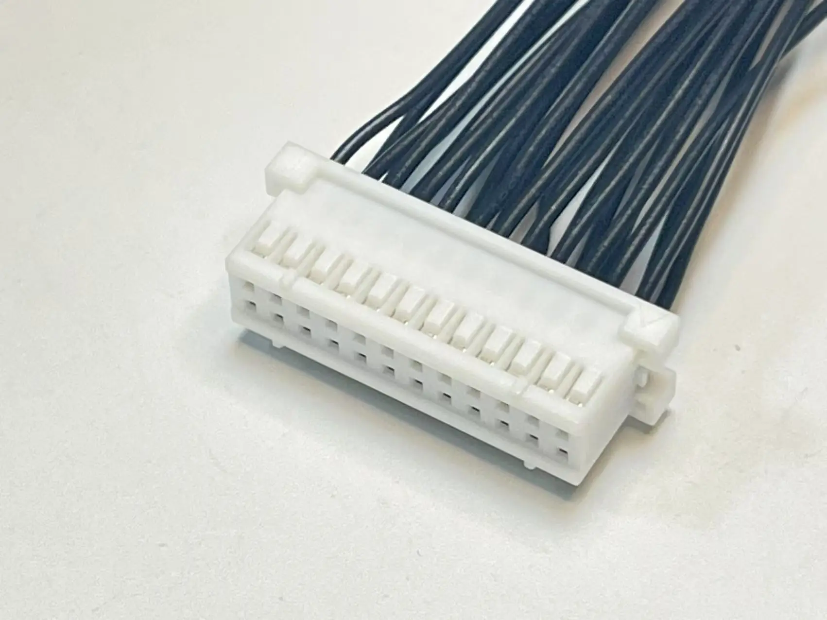 XADRP-24V  Wire harness, JST XAD Series, 2.50mm Pitch OTS Cable, Dual Rows, 24P, Off the Shelf, Quick Delivery