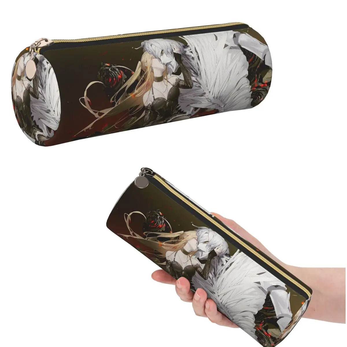 Death Note Anime Pencil Case for Kids School Pen Box Pencil Bag Stationery Supplies Pen Holder Bag