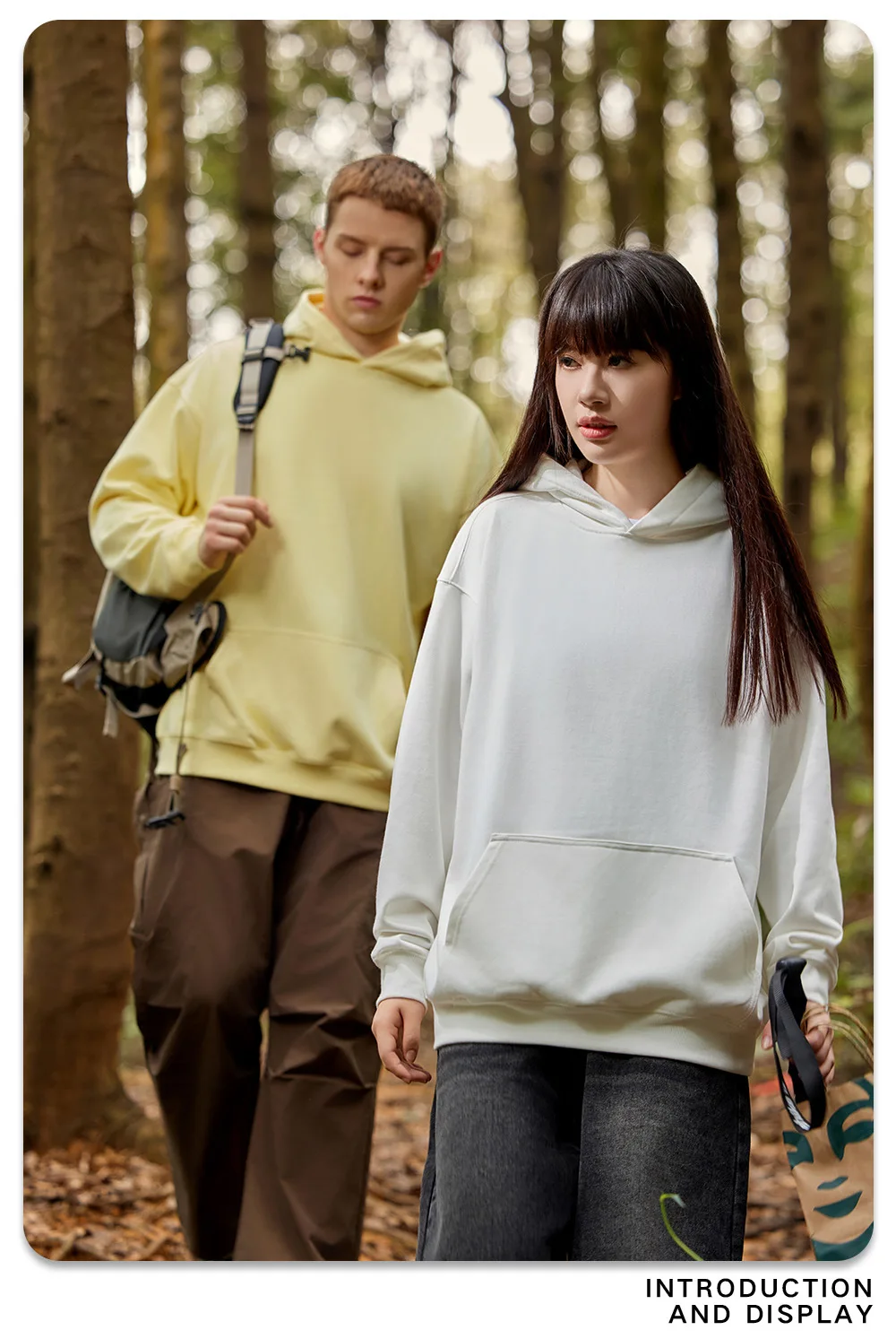 IEFB New Autumn Men's Sweatshirts Hooded Solid Color Lager Pocket Casual Thick Menswear Loose Pullover Male Hoodies 9W424