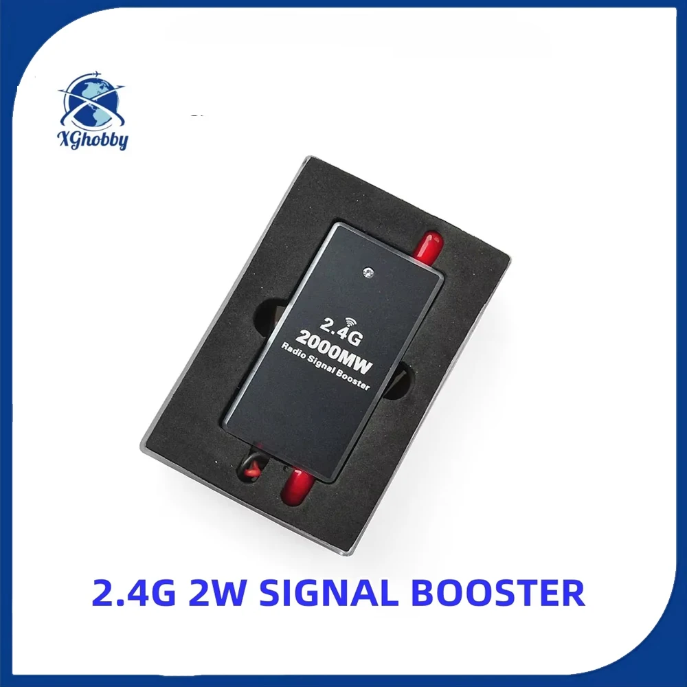 FPV 2.4G 2W 2000mW Mini Radio Signal Booster Amplifier Module for Phantom RC Transmitter FPV Extend Range Drone Accessory