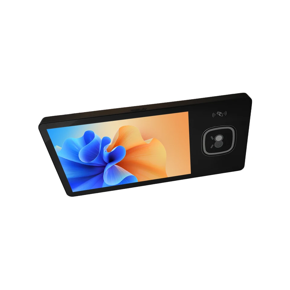 Campus Dormitory Access Control System Palm Vein Recognition Touch Screen Waterproof/Weatherproof One-Way Audio Android13 Wall
