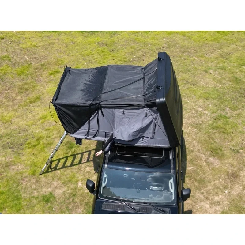 屋外キャンプXL 4～5人用 サイドオープンABSハードシェ - Roof Top Tent 4 Person Xl のレビューと価格