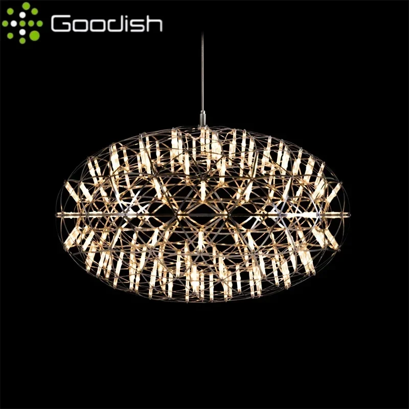 Современный роскошный стильный дизайн, подвесные потолочные светильники, крытая хрустальная лампа для вестибюля отеля, бара, виллы, светодиодная люстра для украшения дома
