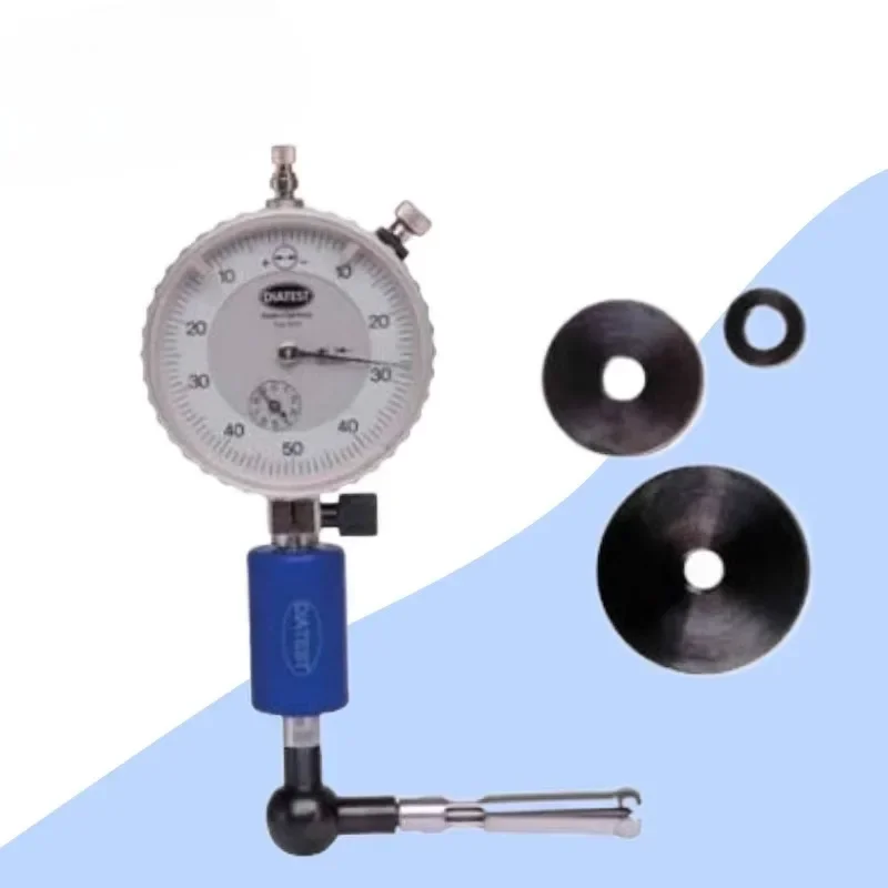 Small hole inner diameter dial meter high-precision spring inner hole probe two-disc rocker