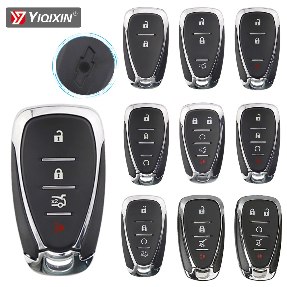 

Умный удаленный автомобильный ключ, чехол-брелок для Chevrolet Chevy Camaro Equinox 3 Cruze Malibu Trax Spark 2016 2017 2018 2019, корпус ключа