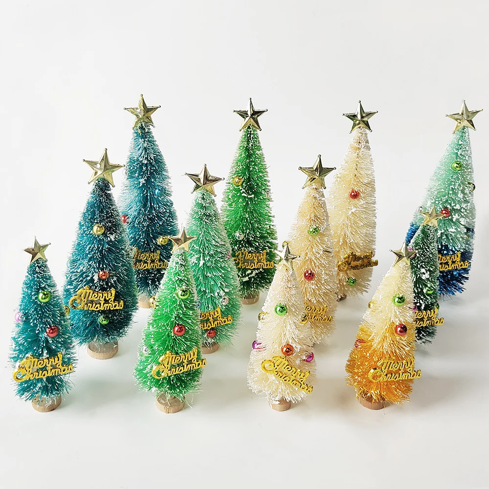 Mini Christmas Tree Figurines 6