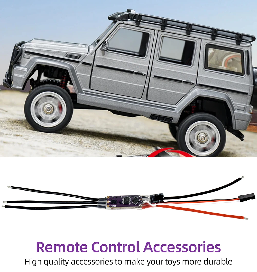 ​9IMOD AM32 Brushless ESC 80A 40A 30A Electronic Speed Controller Mini ESC USBLink for 1:10 1:18 1:24 RC Crawler Car Upgrades