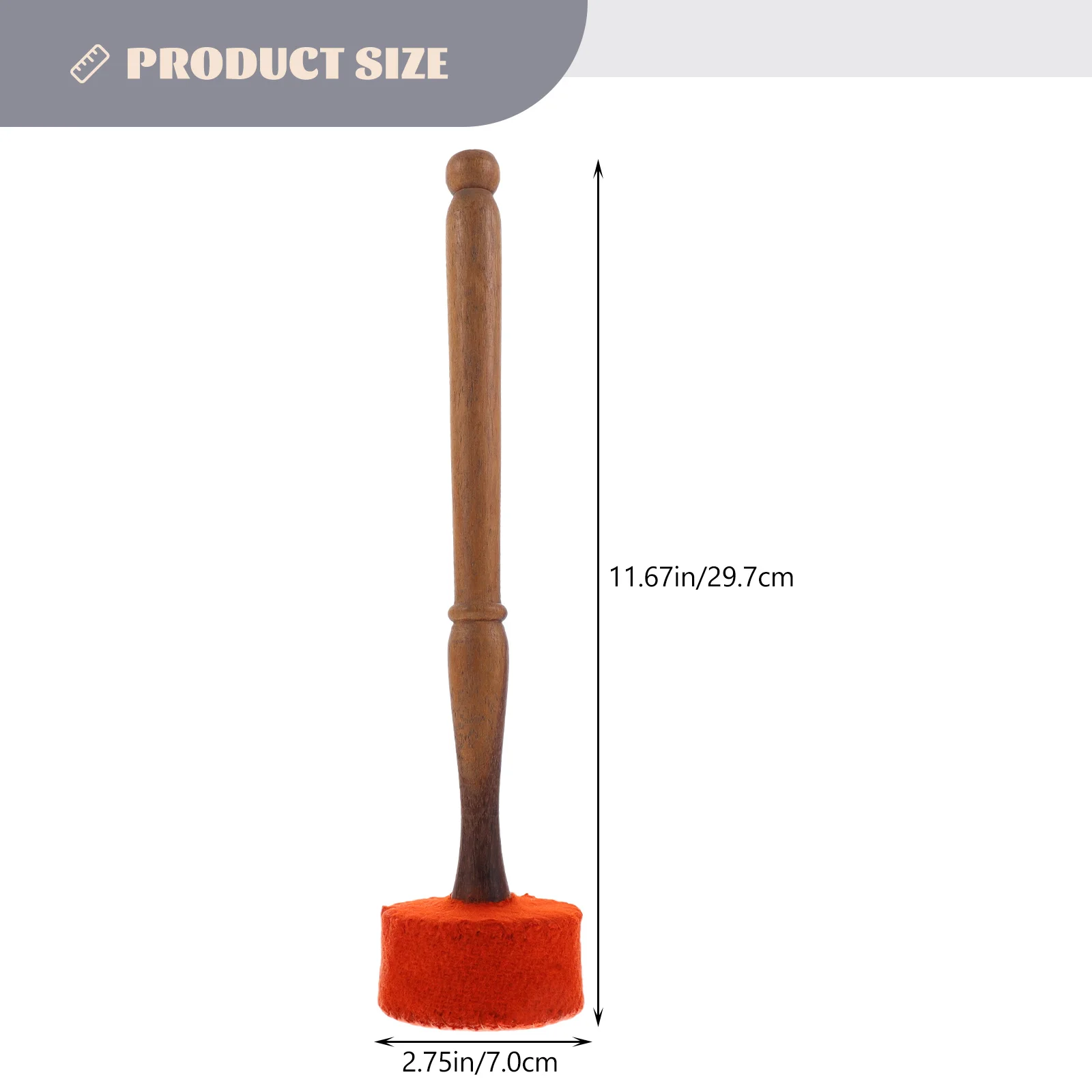 

Wooden Mallet for Singing Bowls Yoga Meditation Stress Relief Nepal Tibet Bowl Striker Musical Instrument Sound Healing