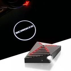 for  vlkswagen vw Scirocco 2pcs Car door welcome warning light accessories