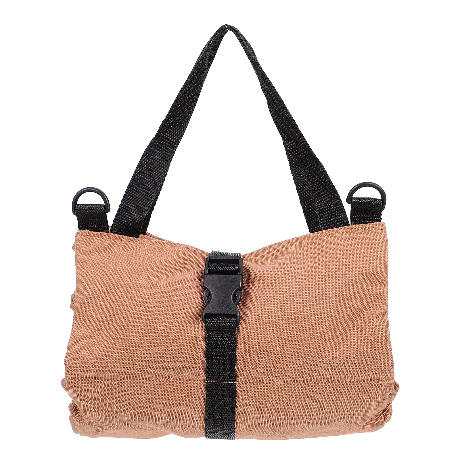

Kit Storage Bag Folding Canvas Pouch Electrician Package Large Capacity Wear Resistant Hanging Carpenters Plumbers