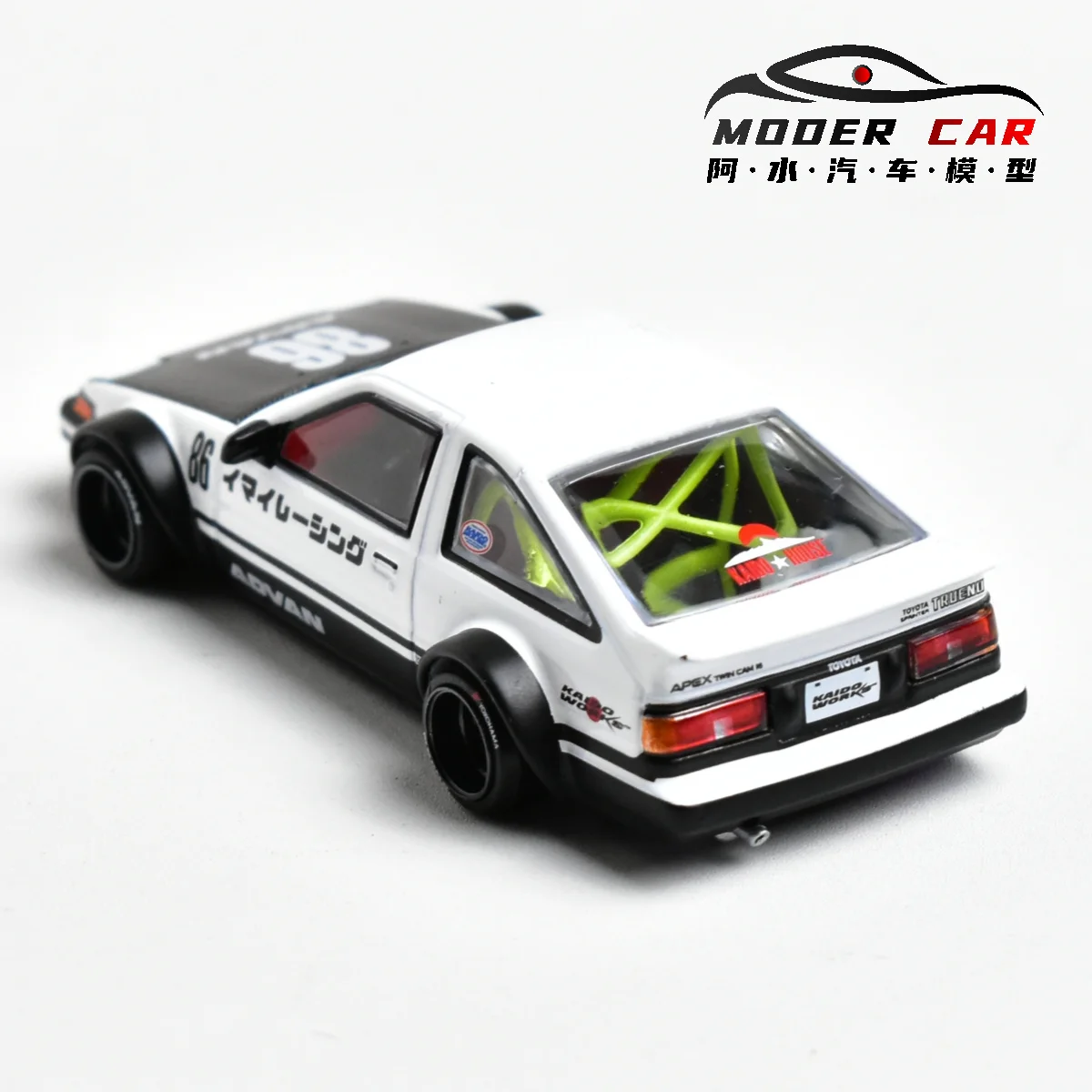 Kaido House+MINIGT TSM 180 1:64 AE86 Model Samochodu z Odlewu