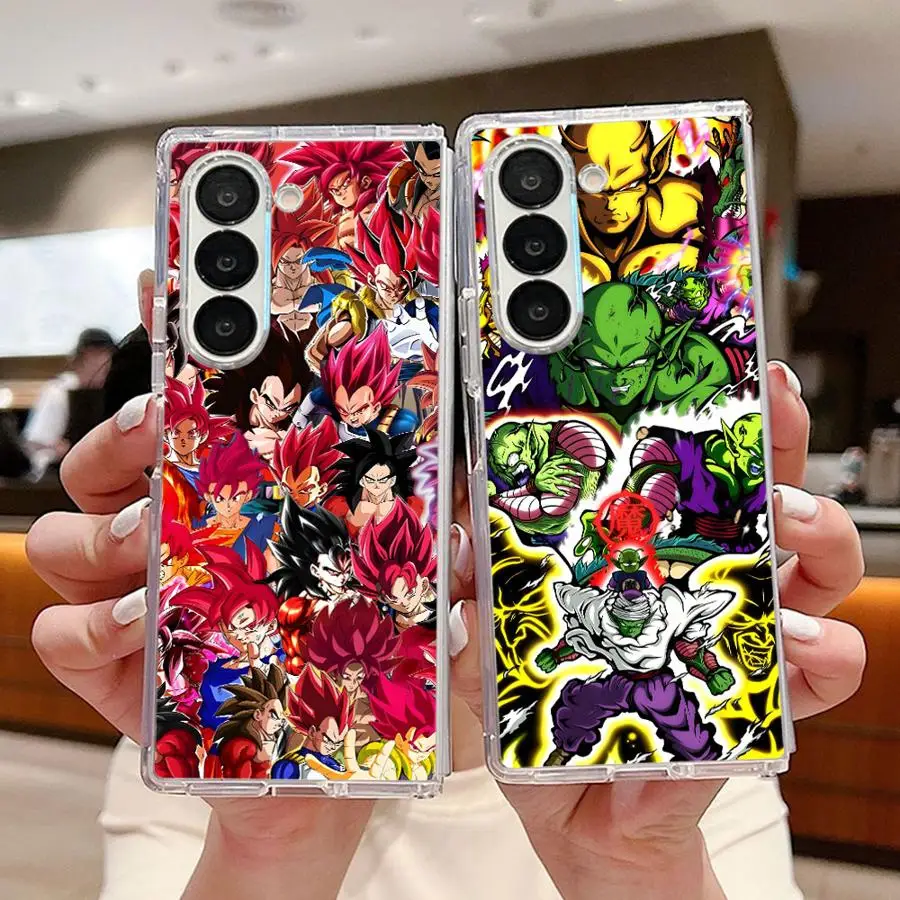 لعبة دراغون بول بيكولو Goten حافظة لهاتف سامسونج جالاكسي ZFold3 ZFold5 ZFold6 Z Fold 7 6 5 4 3 ZFold7