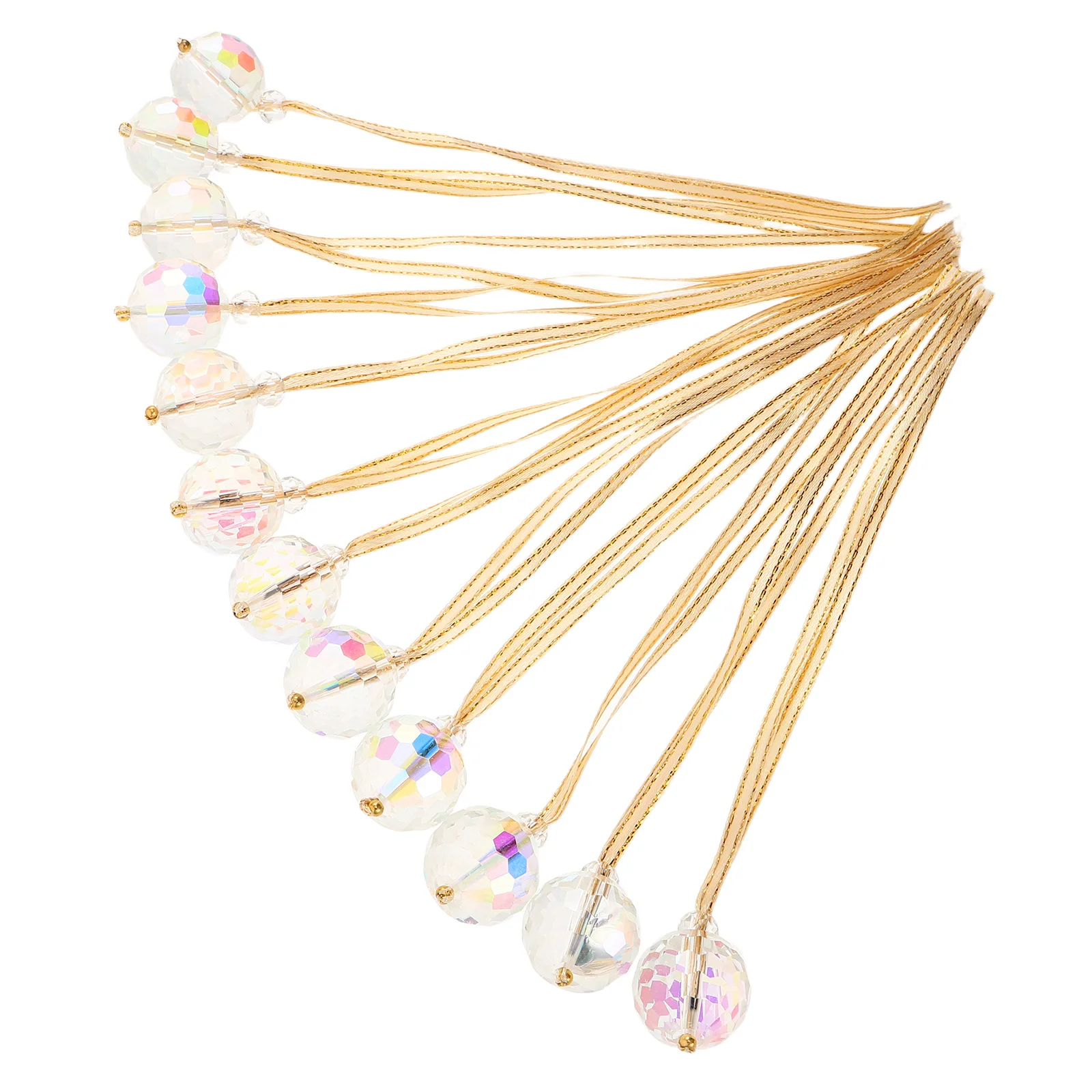 

12Pcs Glass Prism Ball Ornaments Crystal Sparkle Mini Hanging Decorations Wedding Party Home Decor Glass Christmas Ornaments