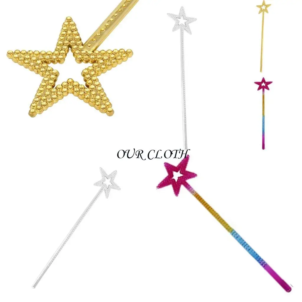 

Star Princess Magics Wand for Kids Star Fairys Wands,Star Wands,Angel Magics Wands Y1AC