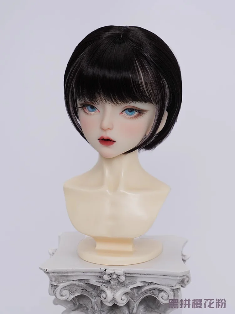วิกผม BJD ไหมนุ่ม ผมสั้น สำหรับตุ๊กตาขนาด 1/3 1/4 1/6 SD MSD MDD YOSD วิกผมบ๊อบ อุปกรณ์เสริมตุ๊กตา