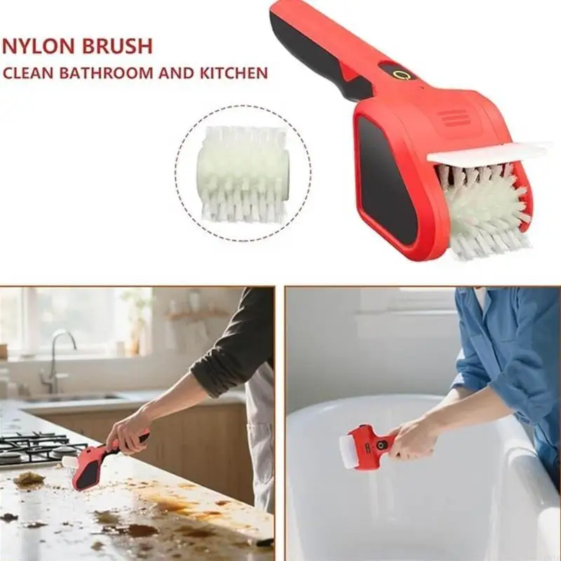 

Professional Electric Barbecue Brush Mobile Plan Detachable Inflexible Barbecue Scourer P9YB
