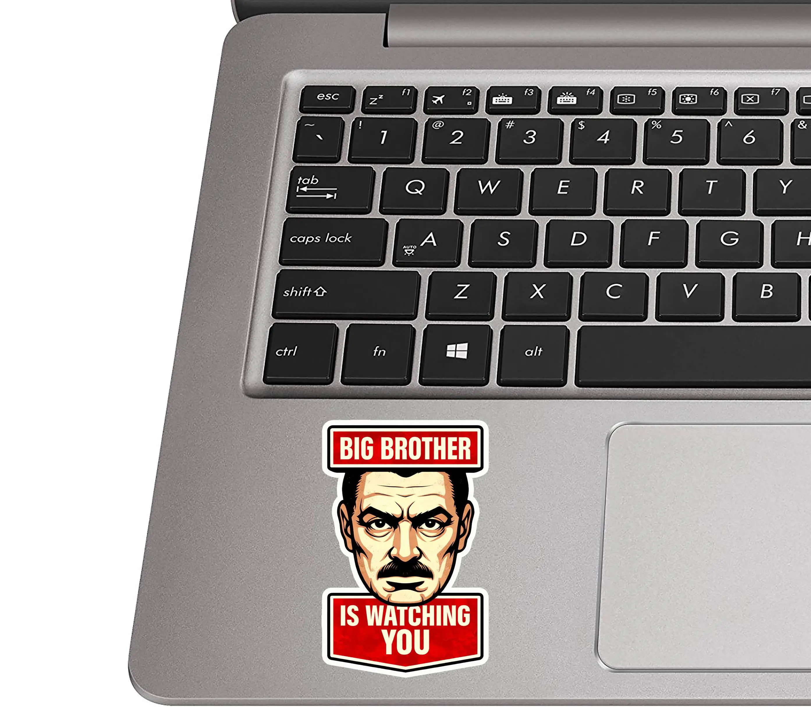 Big Brother Is Watching You Dystopian Quote Vinyl Car Sticker Waterproof Decal for Car Window and Laptop Decorative Graphic 3