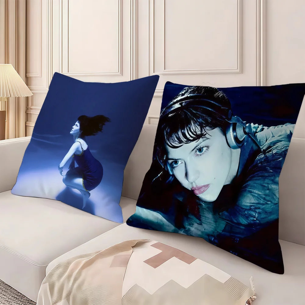 cushion cover Fashionable Style Singer pillowcase Comfortable The sofa Bedroom Submarine M-Marias Personalized Decoration