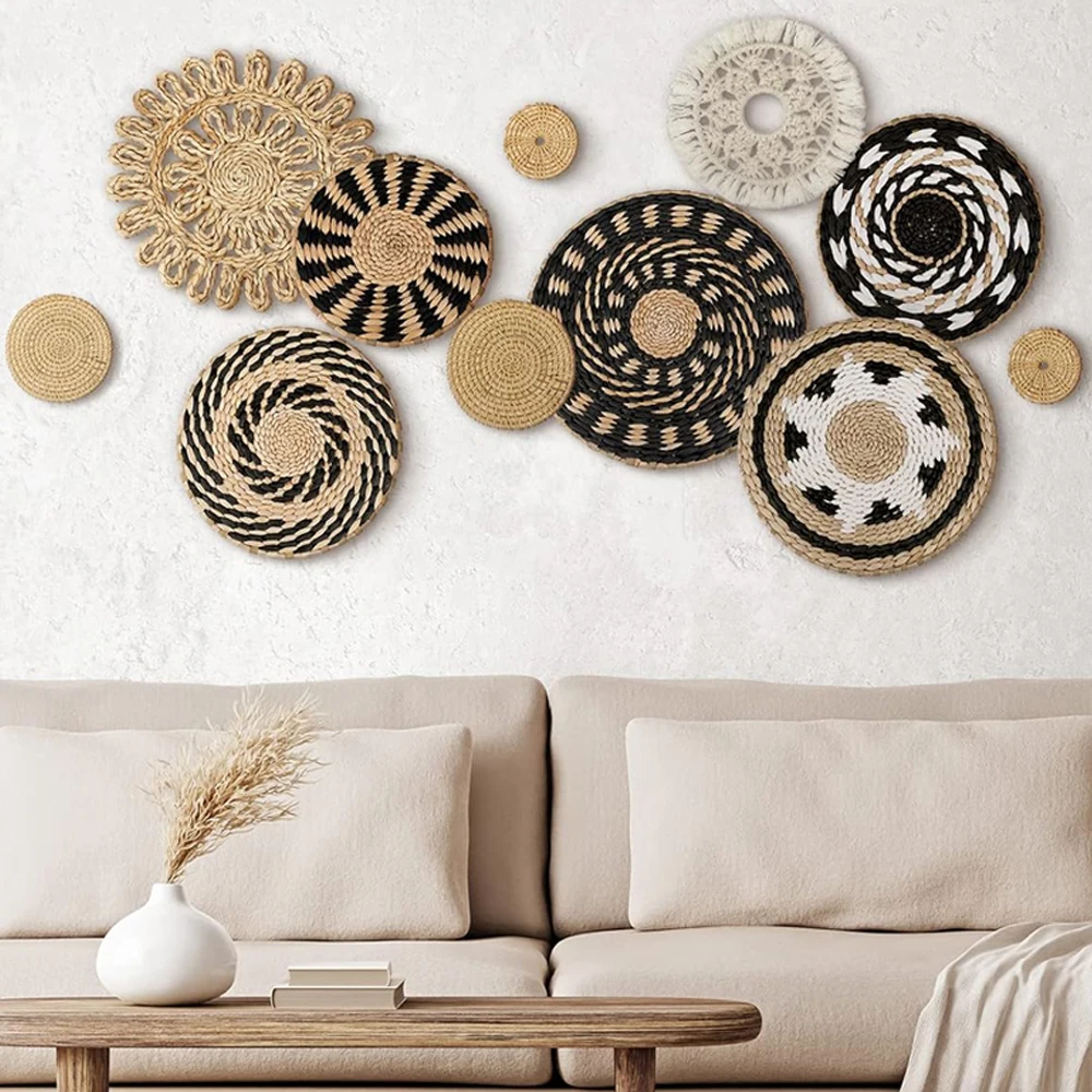 11Pcs Boho Wall Bas…