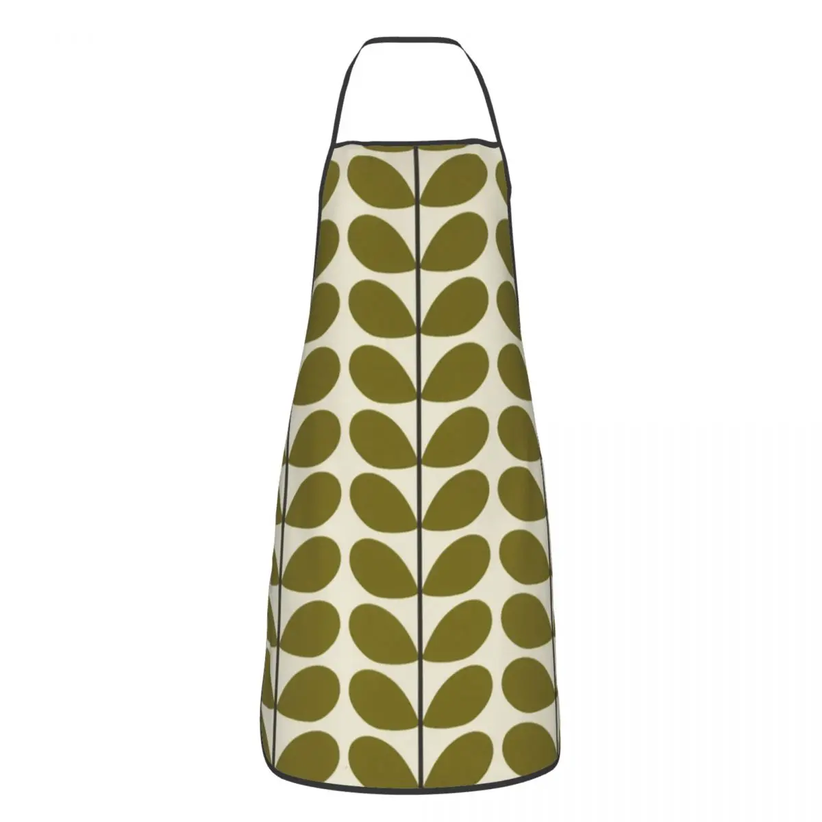 Unisex Orla Kiely Multi Stem Kitchen Chef Cooking Baking Apron Men Women Scandinavian Flowers Tablier Cuisine for Painting